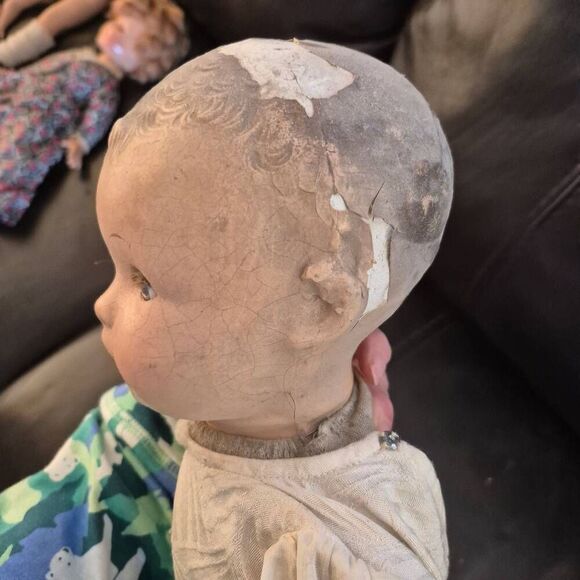 Doll, Vintage 20" with Heirloom dress - Picture 7 of 16